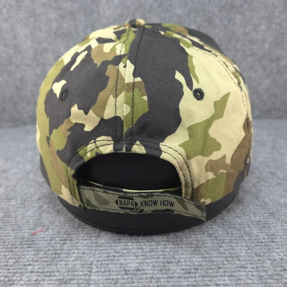 NAPA Outdoors‎ Hat Cap Mens Strapback Green Camo Hunting Fishing Automotive Work